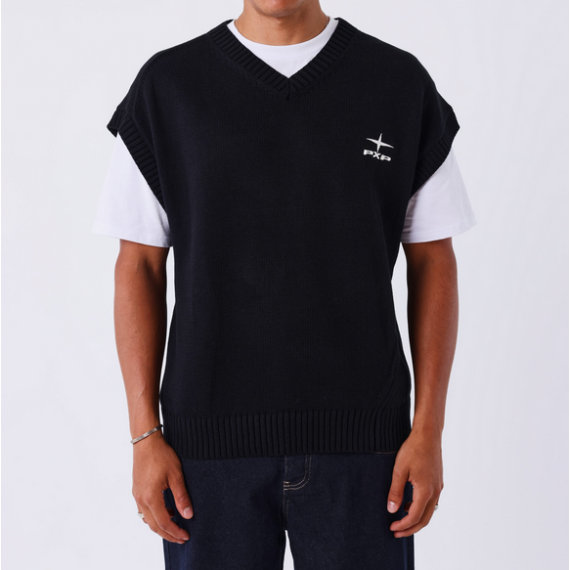 Chaleco punto ProjecXParis negro PB