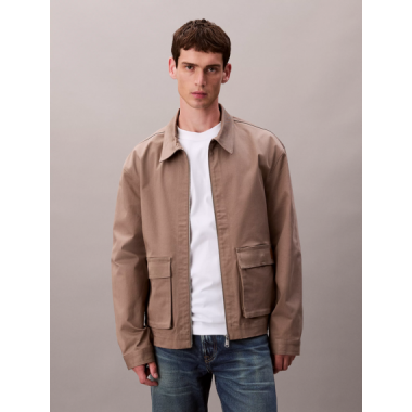 Chaqueta Calvin Klein utility Taupe PB
