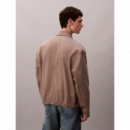 Chaqueta CALVIN KLEIN Utility Taupe Pb