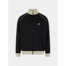 Sudadera GUESS Cremallera Negra