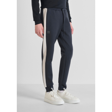 Jogger Antony Morato azul marino bandas laterales