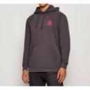 Sudaderatommy Jeans Heritage Crest Gris Oscuro Pb  TOMMY JEANS