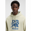 Sudadera HUGO Doverlo Verde Pb
