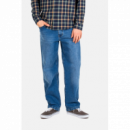 Jeans Reell Solid retro mid blue PB