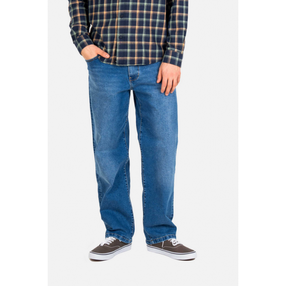 Jeans Reell Solid retro mid blue PB