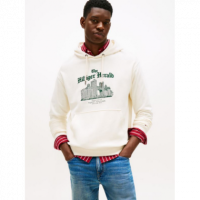 Sudadera TOMMY HILFIGER Drawstring Blanco Crema Pb