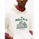 Sudadera TOMMY HILFIGER Drawstring Blanco Crema Pb