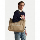 East Wst Tte-tote-large Light Beige  RALPH LAUREN