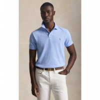 SSKCCMSLM1-SHORT Sleeve-knit Blue  RALPH LAUREN