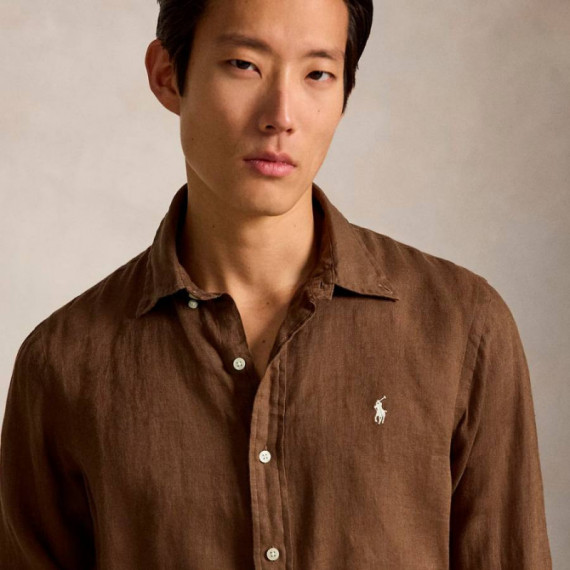 CUBDPPCS-LONG SLEEVE-SPORT SHIRT BROWN
