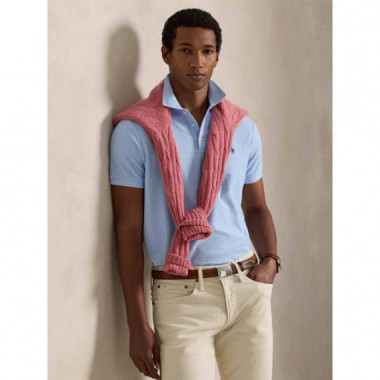 Knit-polo Blue  RALPH LAUREN