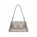 Karnilla Logo Bucket Dark Taupe Logo  GUESS