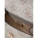 Karnilla Logo Bucket Dark Taupe Logo  GUESS