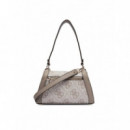 Karnilla Logo Bucket Dark Taupe Logo  GUESS