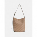 Handbag Latte Logo  GUESS