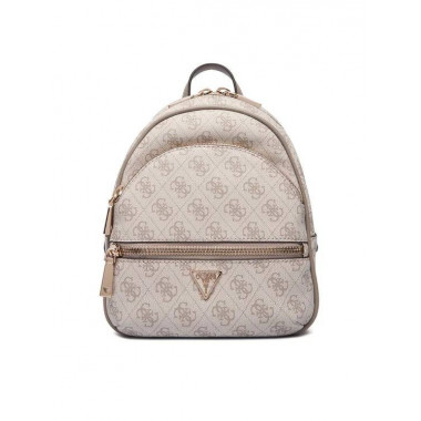 HANDBAG DARK TAUPE LOGO