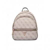 HANDBAG DARK TAUPE LOGO