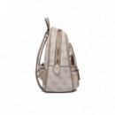 HANDBAG DARK TAUPE LOGO