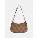 Noelle Ii Sml Multi Latte Logo/brown  GUESS