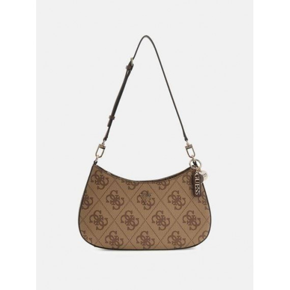 Noelle Ii Sml Multi Latte Logo/brown  GUESS
