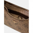 Noelle Ii Sml Multi Latte Logo/brown  GUESS