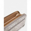 Karnilla Logo Slg Lr Dark Taupe Logo  GUESS