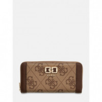 Karnilla Logo Slg Lr Latte Logo/brown  GUESS
