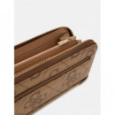 Karnilla Logo Slg Lr Latte Logo/brown  GUESS