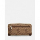 Karnilla Logo Slg Lr Latte Logo/brown  GUESS