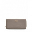 Brenton Slg Med Zip Dark Taupe  GUESS