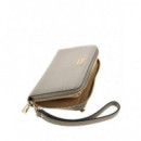 Brenton Slg Med Zip Dark Taupe  GUESS