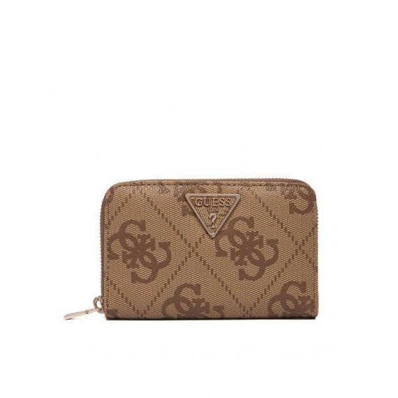 Laurel Ii Slg Med Zi Latte Logo/brown  GUESS