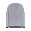 Ls Vn Madison Cardi Marble Heather  GUESS