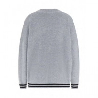 Ls Vn Madison Cardi Marble Heather  GUESS