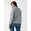 Ls Vn Madison Cardi Marble Heather  GUESS