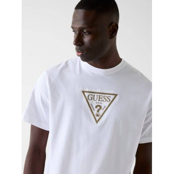 SS CN TERRY LOGO TEE PURE WHITE