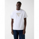 SS CN TERRY LOGO TEE PURE WHITE