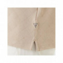 Ss Jacquard Allover Sand Ao Logo Diamond  GUESS