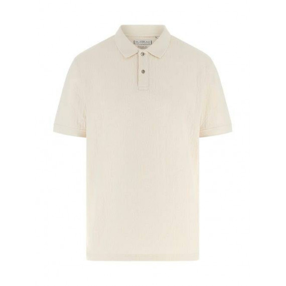 Ss Honeycomb Polo Vanilla Cream  GUESS
