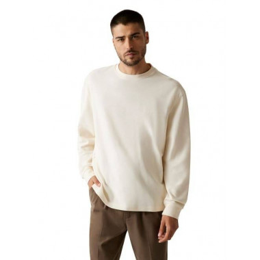 LS HONEYCOMB CN KNIT VANILLA CREAM