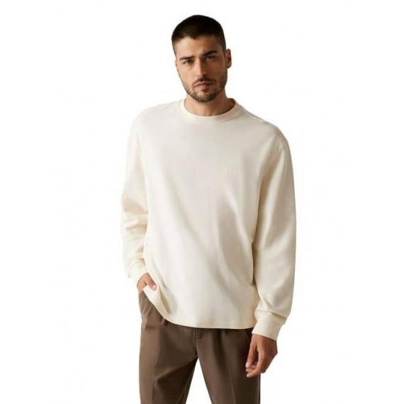 LS HONEYCOMB CN KNIT VANILLA CREAM