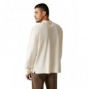 LS HONEYCOMB CN KNIT VANILLA CREAM