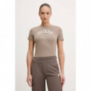BEATRIZ CN SS T-SHIR TOTALLY TAUPE
