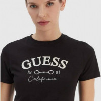 Beatriz Cn Ss T-shir Jet Black A996  GUESS