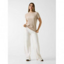 ARABELLA CN SS T-SHI SAND TAN