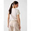 GIUDITTA CN SS T-SHI CREAM WHITE