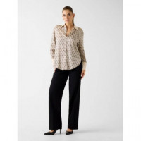 Ls Alexandra Shirt 4G All Over Logo Lov  GUESS