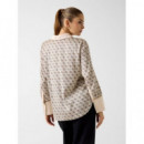 Ls Alexandra Shirt 4G All Over Logo Lov  GUESS