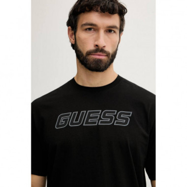 GUSTAVE CN SS T-SHIRT JET BLACK A996