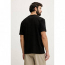 GUSTAVE CN SS T-SHIRT JET BLACK A996